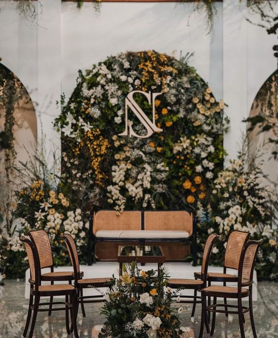 Dekorasi Pernikahan Earthy